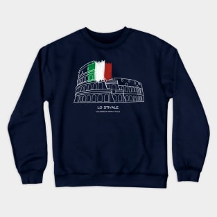 Colosseum Rome Italy Gladiator Landmark, Roman Empire, Ancient Rome Italian Crewneck Sweatshirt